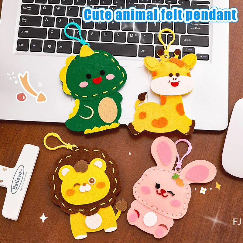Kids Party Favors DIY Keychain Sewing Kit; Cartoon Animal Rabbit Dinosaur Theme; Perfect for School Prizes
Kids Party Favors DIY Keychain Sewing Kit; Cartoon Animal Rabbit Dinosaur Theme; Perfect for School Prizes