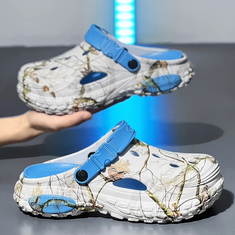 Unisex Thick Bottom Sandals Breathable EVA Summer Outdoor Slippers Large Size Beach Flip Flops Hole Design Comfortable Slip-On
Unisex Thick Bottom Sandals Breathable EVA Summer Outdoor Slippers Large Size Beach Flip Flops Hole Design Comfortable Slip-On