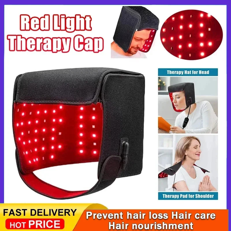 Red Hats Light for Hair Regrowth Infrared Light Cap Thinning Anti Hair Loss Anxiety Stress Reduce Migraine Scalp Relax Massager
Red Hats Light for Hair Regrowth Infrared Light Cap Thinning Anti Hair Loss Anxiety Stress Reduce Migraine Scalp Relax Massager