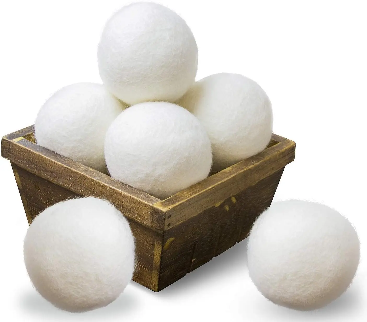 XL Wool Dryer Balls 6 Pack, 100% Organic New Zealand, Natural Fabric Softener, Chemical Free, Reduces Wrinkles, 1000+ Loads, Baby Safe, Energy Saving
XL Wool Dryer Balls 6 Pack, 100% Organic New Zealand, Natural Fabric Softener, Chemical Free, Reduces Wrinkles, 1000+ Loads, Baby Safe, Energy Saving