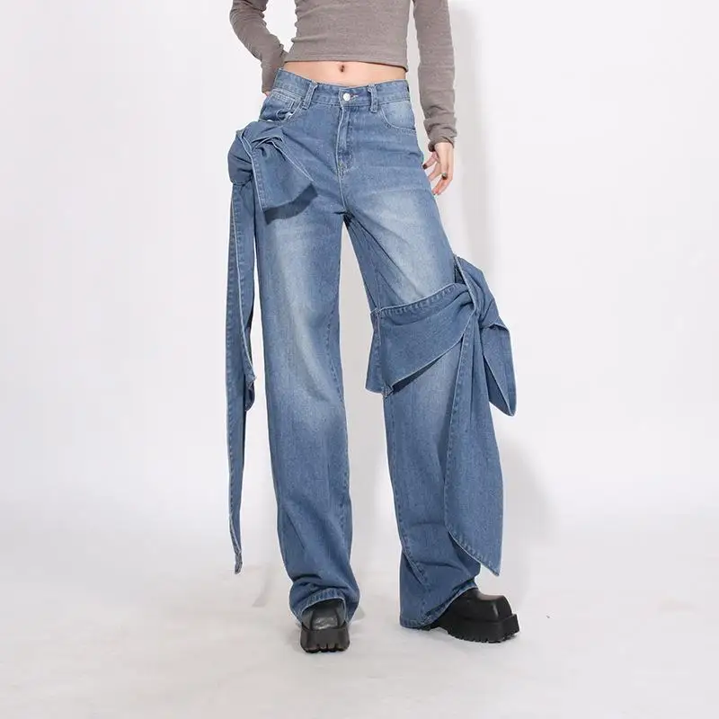 Women's Casual High-Waist Straight Leg Jeans Distred Cosplay Costume High Quali Faionable plus Size Available
Women's Casual High-Waist Straight Leg Jeans Distred Cosplay Costume High Quali Faionable plus Size Available