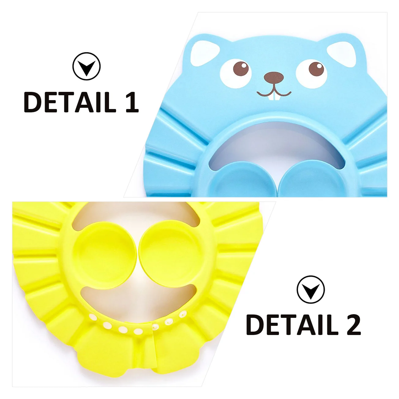 3pcs Baby Shampoo Cap EVA Moisture Proof Durable Kid Shower Bathing Ear Hats Cartoon Patterns Bright Colors Infant Accessories
3pcs Baby Shampoo Cap EVA Moisture Proof Durable Kid Shower Bathing Ear Hats Cartoon Patterns Bright Colors Infant Accessories