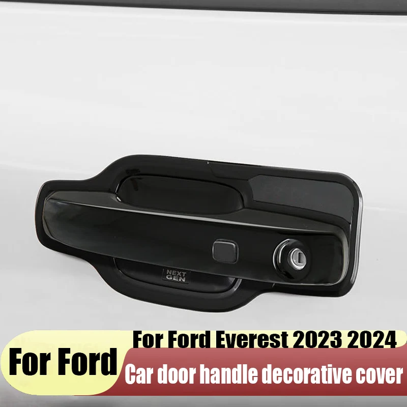 For Ford Everest 2023 2024 modified car exterior handle door bowl decorative cover car exterior decoration accessories
For Ford Everest 2023 2024 modified car exterior handle door bowl decorative cover car exterior decoration accessories