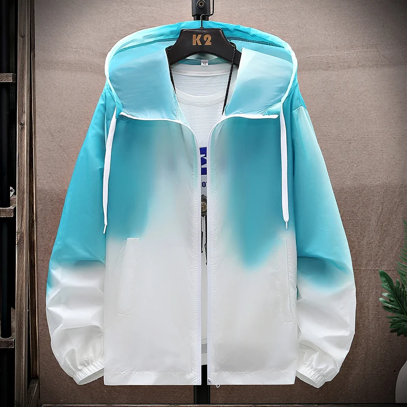 Men's Summer Ultra-Thin Breathable Sun Protection Ice Silk Jaet Korean Faion Trendy Clothing Lightweight UPF30+ Polyester...
Men's Summer Ultra-Thin Breathable Sun Protection Ice Silk Jaet Korean Faion Trendy Clothing Lightweight UPF30+ Polyester...