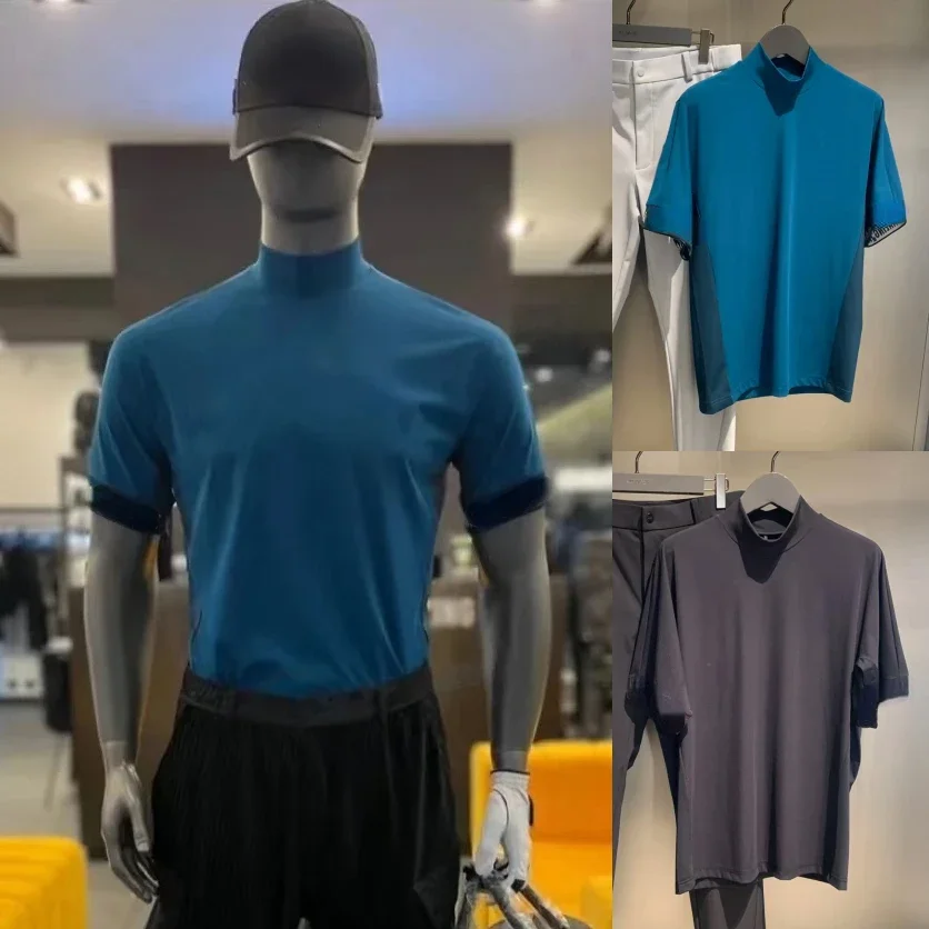24 Summer Slim Fit Men's Golf Shirt Breathable Quick Dry Short Sleeve T-shirt Outdoor Sports Slim Man Golf Top
24 Summer Slim Fit Men's Golf Shirt Breathable Quick Dry Short Sleeve T-shirt Outdoor Sports Slim Man Golf Top
