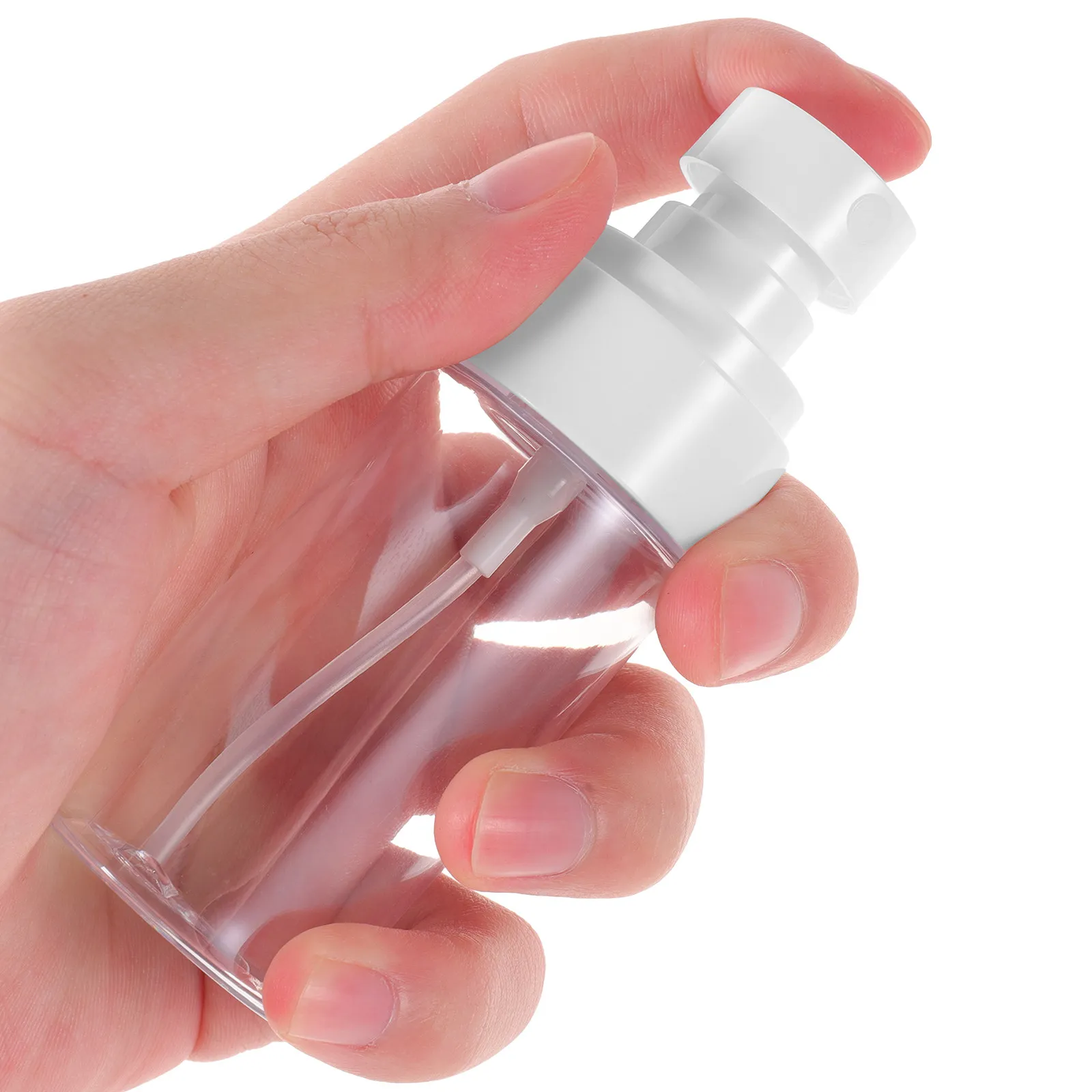 5Pcs Travel Spray Bottle Set Compact Fine Mist Sprayer for Cosmetics Hair Styling Face Mist Refillable Clear Liquid Bottle
5Pcs Travel Spray Bottle Set Compact Fine Mist Sprayer for Cosmetics Hair Styling Face Mist Refillable Clear Liquid Bottle