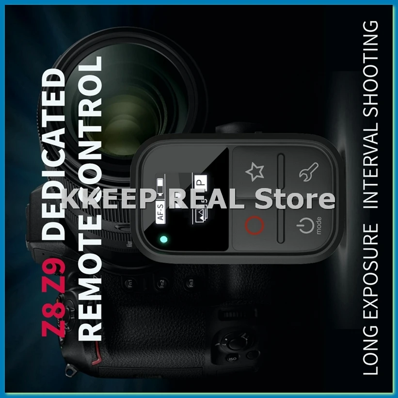 Беспроводной пульт дистанционного управления Wi-Fi с экраном для Z8 Z9 Z6 Z7 Z6 Z6II Z6III Z7II Z30 Z50 ZFC Camera-ABFT
Беспроводной пульт дистанционного управления Wi-Fi с экраном для Z8 Z9 Z6 Z7 Z6 Z6II Z6III Z7II Z30 Z50 ZFC Camera-ABFT