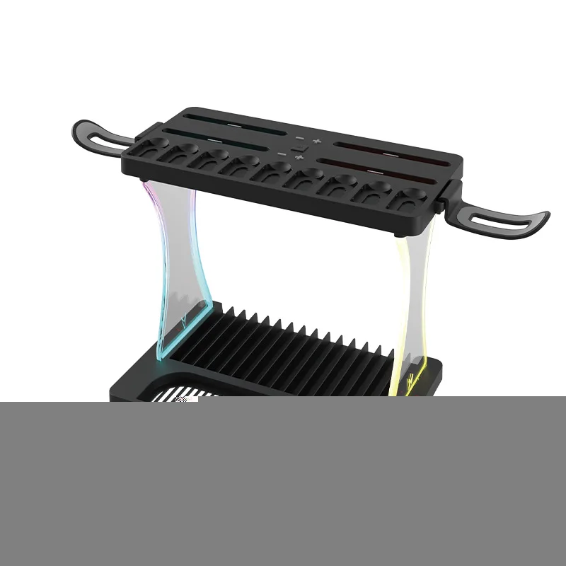Storage Stand For Switch2 Game Console Organizer for NS2 Controller Charger Headset Hanger to Store Game Card with RGB Light
Storage Stand For Switch2 Game Console Organizer for NS2 Controller Charger Headset Hanger to Store Game Card with RGB Light