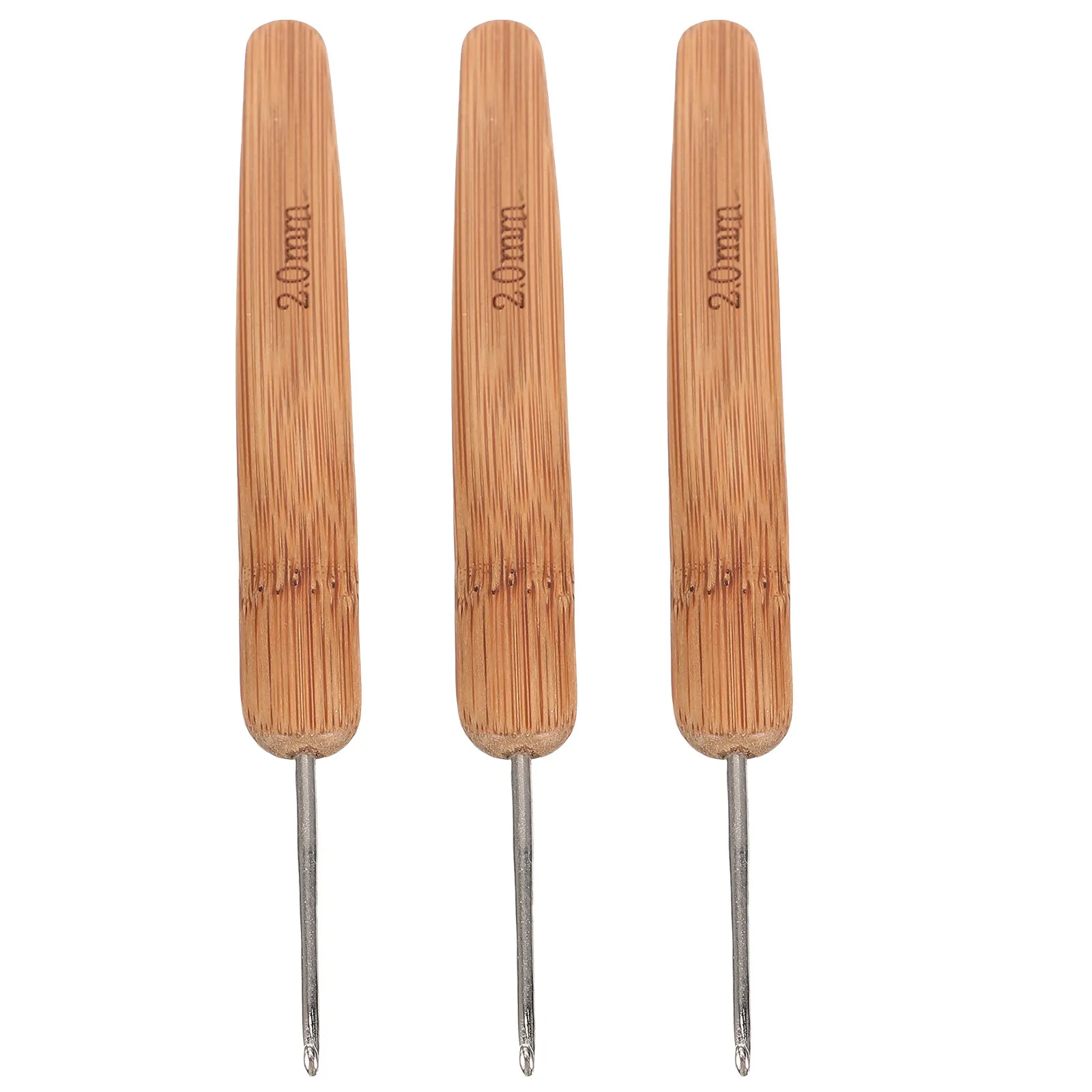 3Pcs Bamboo Crochet Hooks Kit Sturdy Knitting Needles for DIY Yarn Crafts Sweater Scarf Gloves Hat Tools Instant Locking Tool
3Pcs Bamboo Crochet Hooks Kit Sturdy Knitting Needles for DIY Yarn Crafts Sweater Scarf Gloves Hat Tools Instant Locking Tool