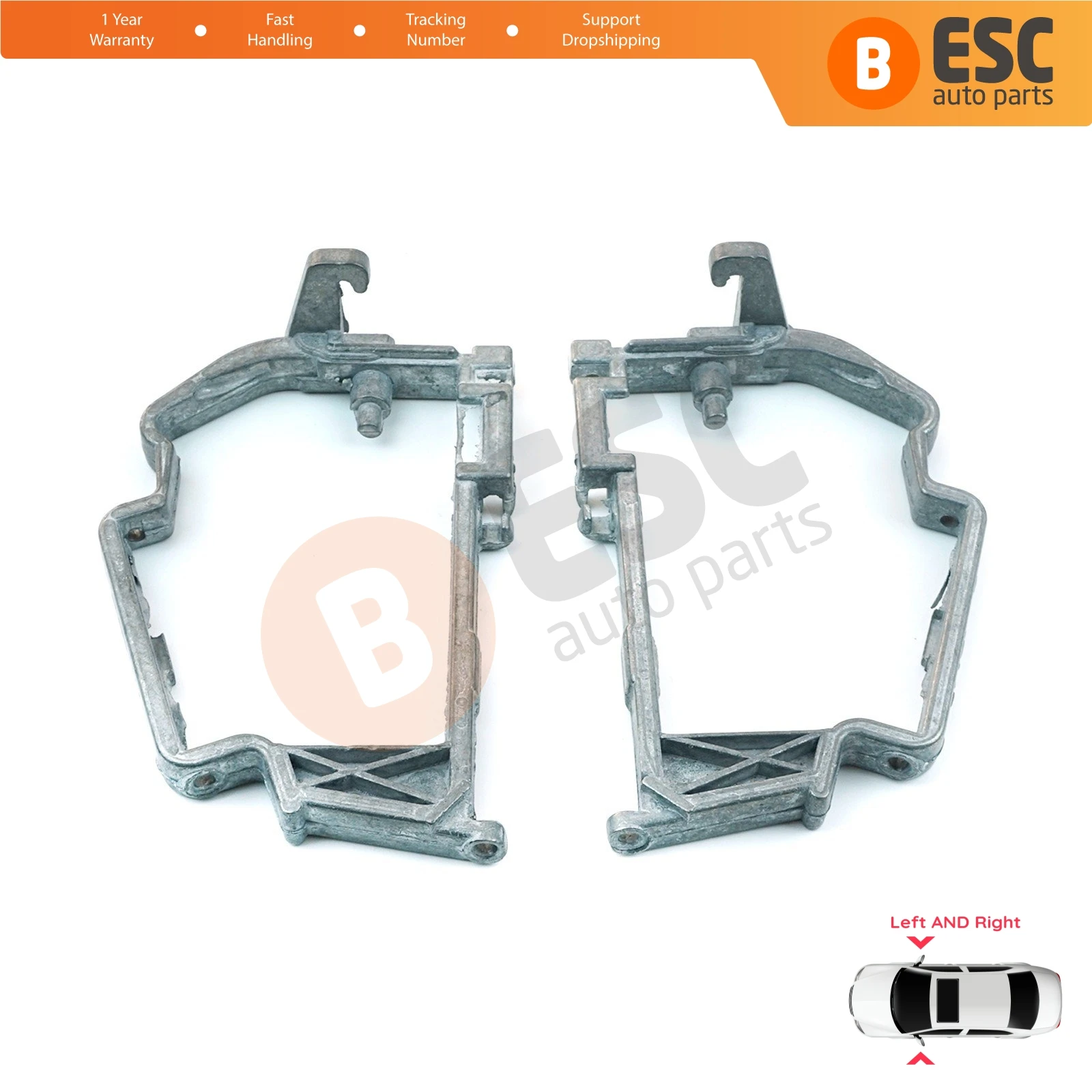 EDP502 Side Wing Mirror Folding Support Repair Metal Frame Bracket Left and Right for Mercedes W210 S210 W202 S202 W140
EDP502 Side Wing Mirror Folding Support Repair Metal Frame Bracket Left and Right for Mercedes W210 S210 W202 S202 W140