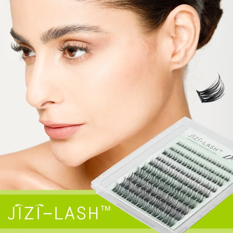 JIZI-LASH Self Adhesive Eyelashes Natural Lightweight Individual Lash Clusters 8-16mm 3D Lashes Eyelash Makeup Tool Accessories
JIZI-LASH Self Adhesive Eyelashes Natural Lightweight Individual Lash Clusters 8-16mm 3D Lashes Eyelash Makeup Tool Accessories