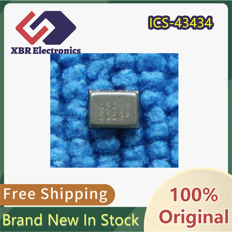 (5/50 pieces) ICS-43434 43434 QFN-6 Digital I2S Output Bottom Port Microphone Brand New Genuine Original Product Free Shipping
(5/50 pieces) ICS-43434 43434 QFN-6 Digital I2S Output Bottom Port Microphone Brand New Genuine Original Product Free Shipping