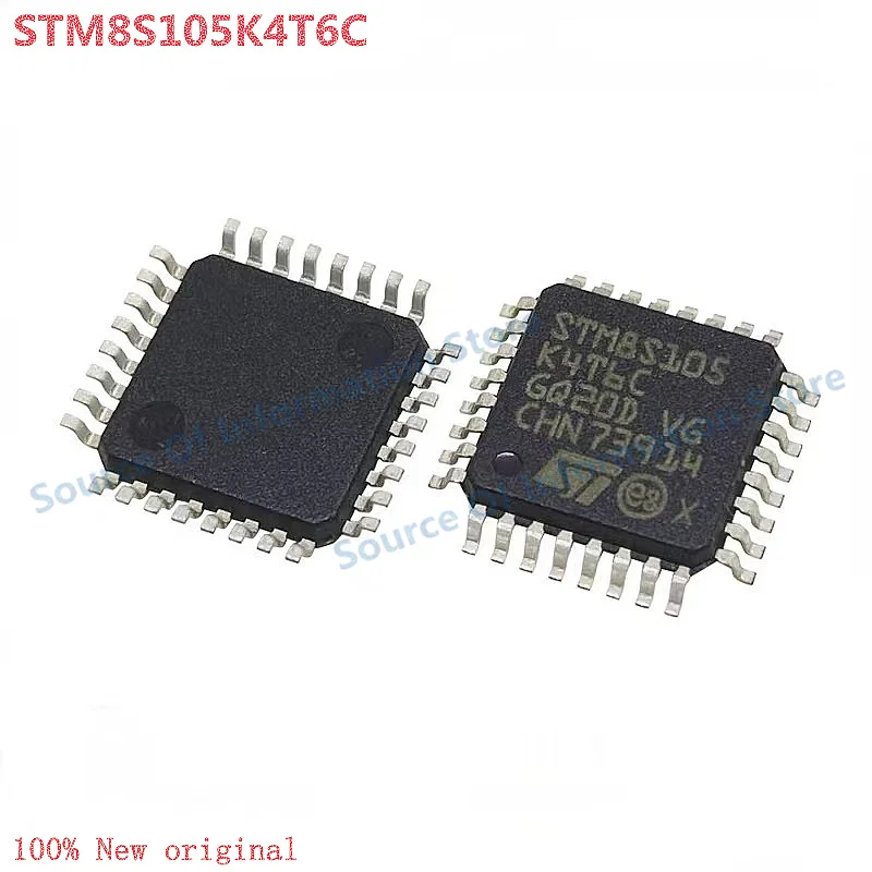 10Pcs STM8S105K4T6C 16MHz 16KB Flash MCU LQFP-32 Single Chip Microcomputer
10Pcs STM8S105K4T6C 16MHz 16KB Flash MCU LQFP-32 Single Chip Microcomputer