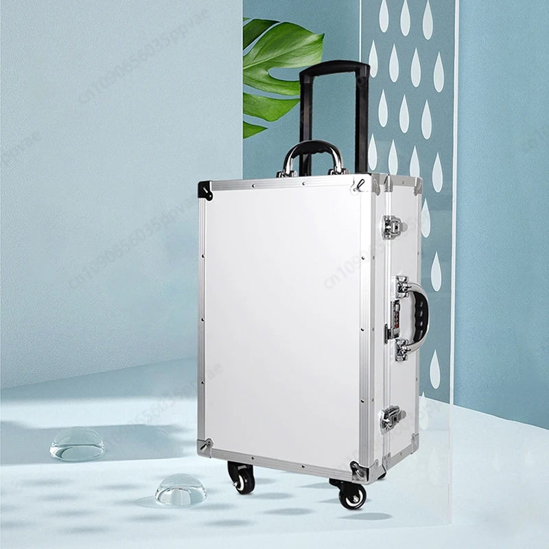 Aluminum Alloy EVA Universal Wheel Pull Rod Large Capacity Medicine Box Layered Storage Emergency First Aid Kit First Aid Kit
Aluminum Alloy EVA Universal Wheel Pull Rod Large Capacity Medicine Box Layered Storage Emergency First Aid Kit First Aid Kit