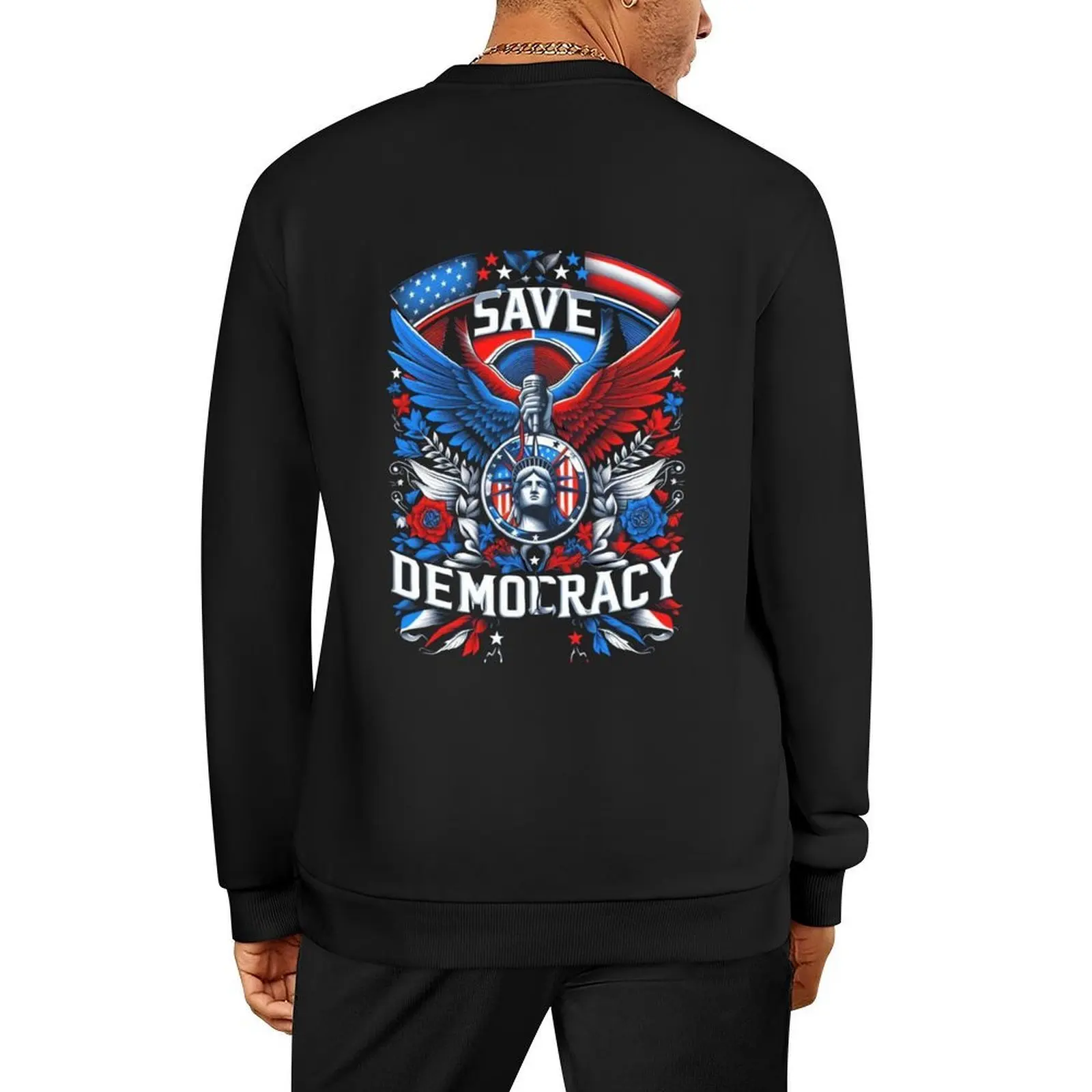 Save Democracy Pullover autumn new products tracksuits men's clothes men's coat autumn sweatshirt
Save Democracy Pullover autumn new products tracksuits men's clothes men's coat autumn sweatshirt