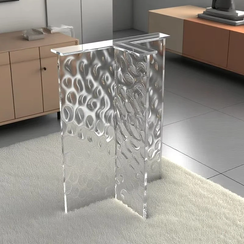 Decorative Interior Design Furniture Accessories Acrylic Table Legs Transparent Water Corrugated Acrylic Table Legs
Decorative Interior Design Furniture Accessories Acrylic Table Legs Transparent Water Corrugated Acrylic Table Legs