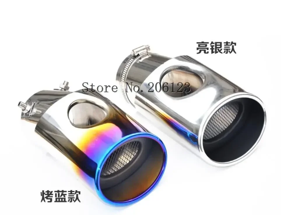 1Pc New Silver 304 STAINLESS STEEL EXHAUST TAIL REAR MUFFLER TIP PIPE For Hyundai ix35 Tucson 2010 2011 2012 2013 2014
1Pc New Silver 304 STAINLESS STEEL EXHAUST TAIL REAR MUFFLER TIP PIPE For Hyundai ix35 Tucson 2010 2011 2012 2013 2014