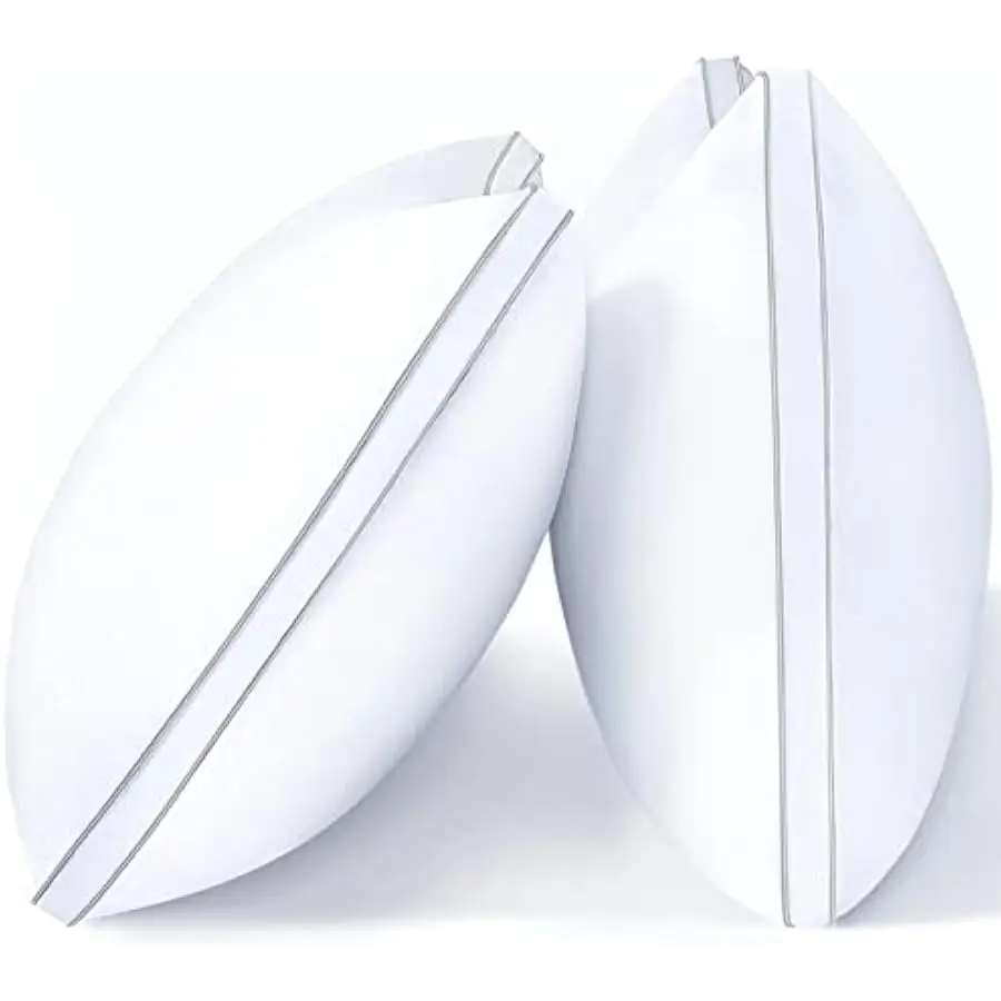 viewstar King Size Pillows Set of 2, Firm Support Down Alternative Gusseted Pillows for Side, Back, or Stomach Sleepers, White
viewstar King Size Pillows Set of 2, Firm Support Down Alternative Gusseted Pillows for Side, Back, or Stomach Sleepers, White