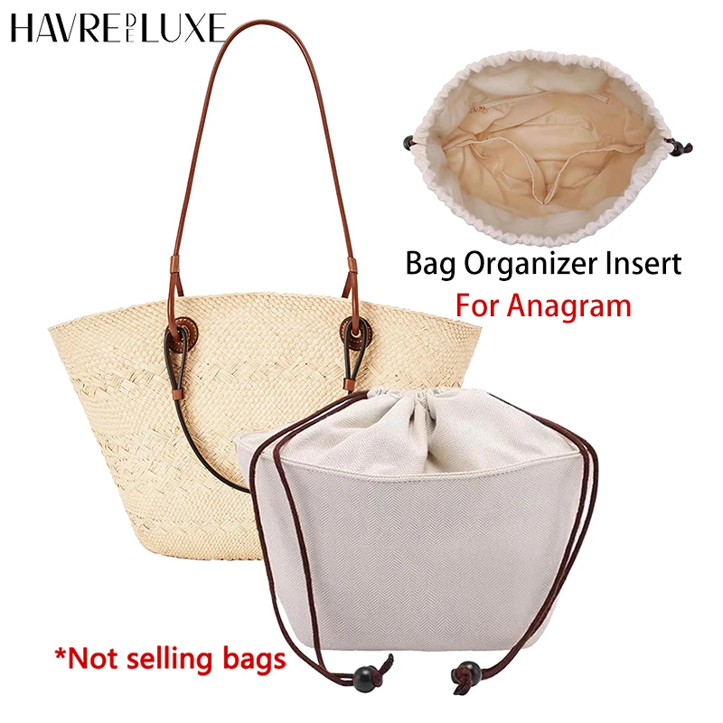 Purse Organizer Insert for Medium Anagram Basket Bag,Custom-Fit Cotton Canvas Bag Organizer with Drawstring Top Closure
Purse Organizer Insert for Medium Anagram Basket Bag,Custom-Fit Cotton Canvas Bag Organizer with Drawstring Top Closure