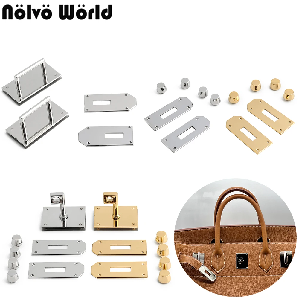 1/3/5Sets Big size High-Grade Solid stainless steel Lock Set For Classic Luxury Bags Padlock with Keys Replacement Accessories
1/3/5Sets Big size High-Grade Solid stainless steel Lock Set For Classic Luxury Bags Padlock with Keys Replacement Accessories