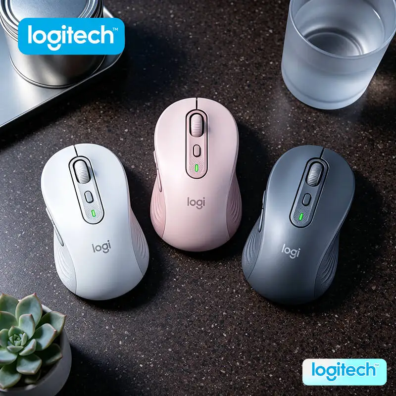 Logitech M650/M650L Signature Wireless Mouse - Silent Clicks, Rubber Grips, 4000 DPI Sensor, 20-Month Bluetooth Battery
Logitech M650/M650L Signature Wireless Mouse - Silent Clicks, Rubber Grips, 4000 DPI Sensor, 20-Month Bluetooth Battery
