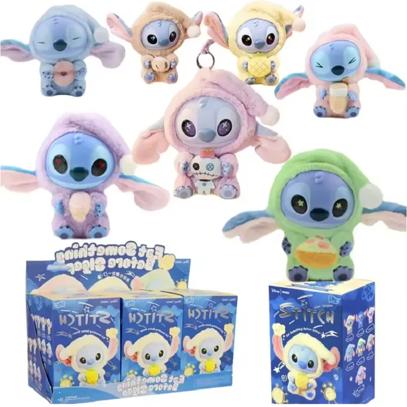 ГОРЯЧАЯ распродажа @/Stitch Blind Box Bag Eat Some Thing Before Sleep Series Виниловый кулон Милая кукла Mystery Box Пушистая кукла-сюрприз в подарок
ГОРЯЧАЯ распродажа @/Stitch Blind Box Bag Eat Some Thing Before Sleep Series Виниловый кулон Милая кукла Mystery Box Пушистая кукла-сюрприз в подарок