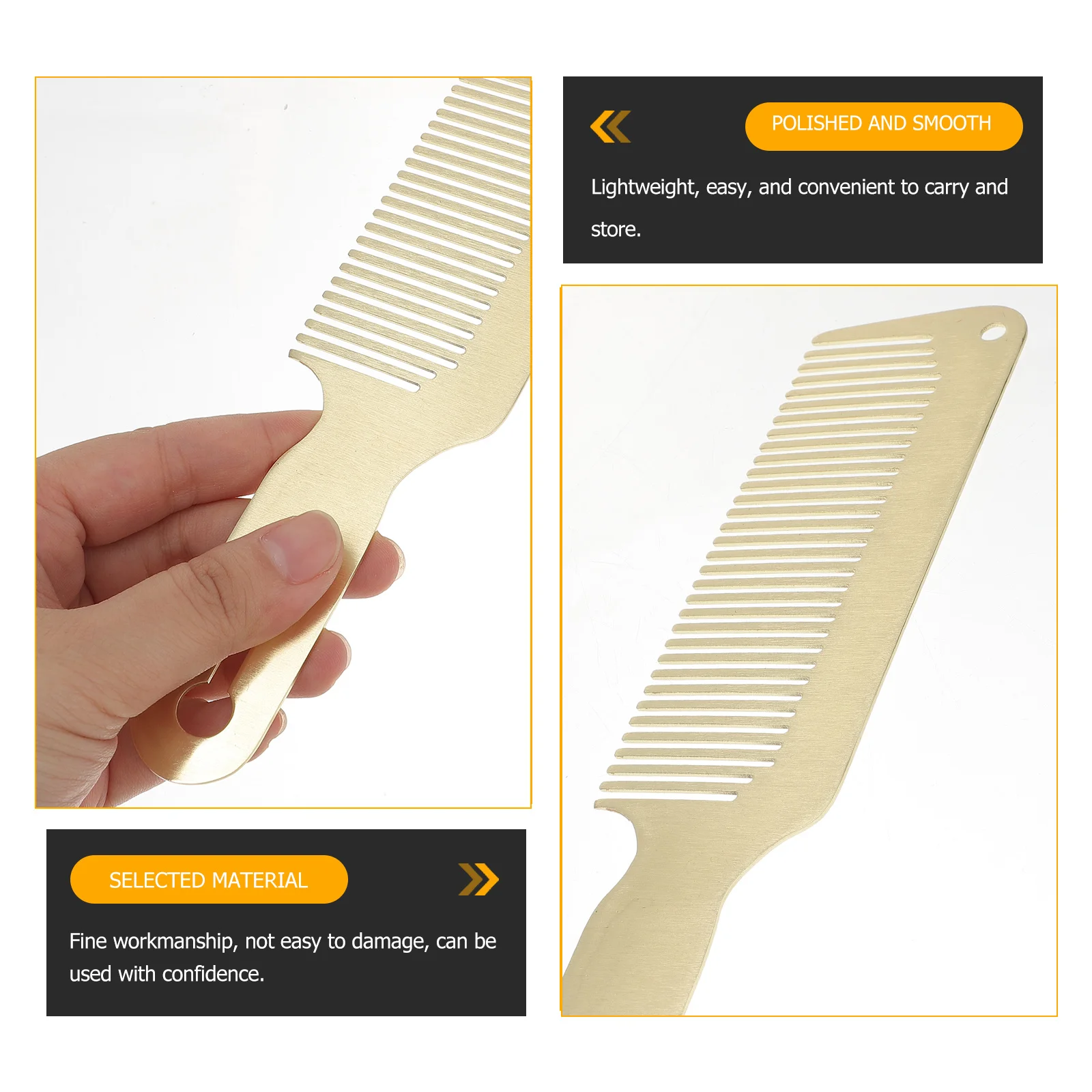 2 шт., парикмахерские расчески для волос, антистатические стальные прочные, легкие, портативные для салона, парикмахерских, подарок на выбор, набор расчесок для стрижки волос 
2 шт., парикмахерские расчески для волос, антистатические стальные прочные, легкие, портативные для салона, парикмахерских, подарок на выбор, набор расчесок для стрижки волос