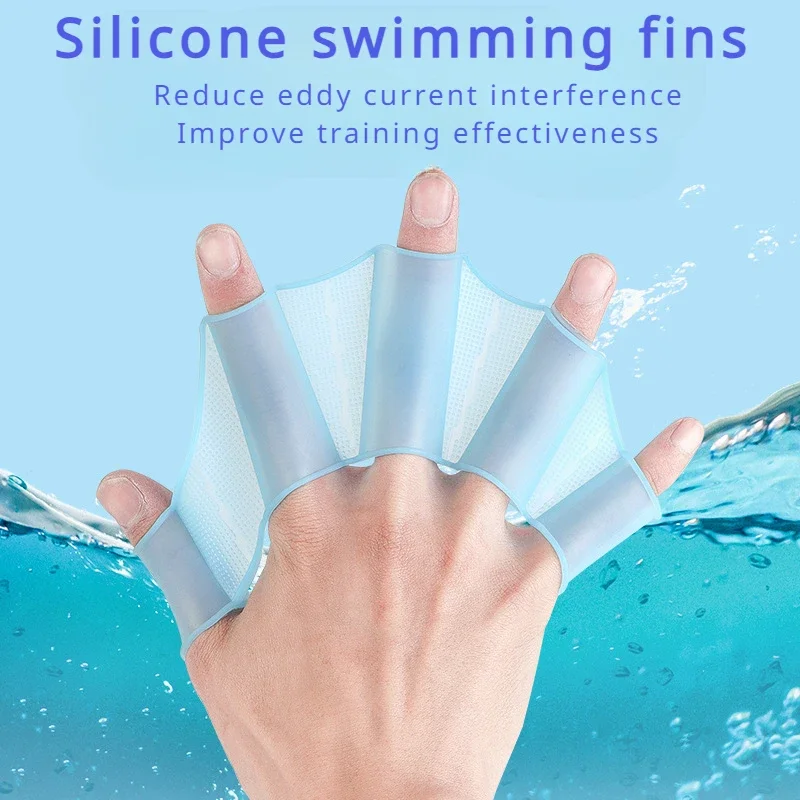 Silicone Swimming Fins Flipper Men Women Child Swim Pool Sport Professional Training Finger Hand Webbed Gloves Paddles Equipment
Silicone Swimming Fins Flipper Men Women Child Swim Pool Sport Professional Training Finger Hand Webbed Gloves Paddles Equipment
