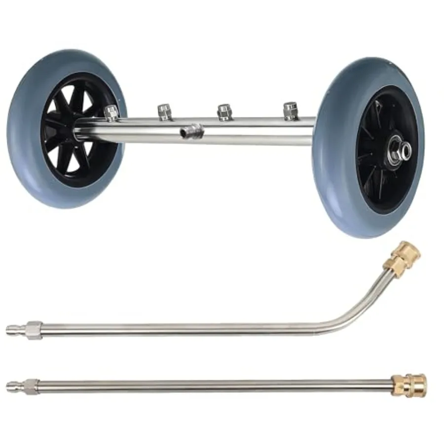 Pressure Washer Power Washer Surface Cleaner Undercarriage Water Car Broom Attachment with Extension Wand 4000 PSI
Pressure Washer Power Washer Surface Cleaner Undercarriage Water Car Broom Attachment with Extension Wand 4000 PSI