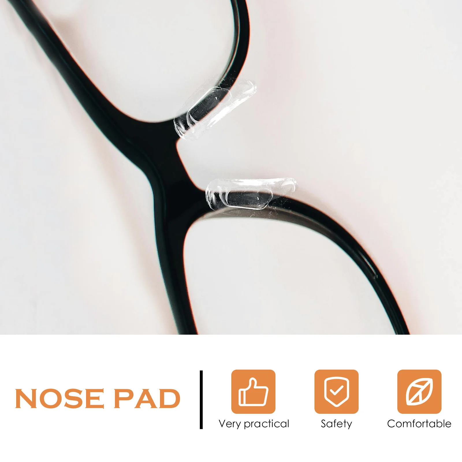 6Pairs Eyeglasses Nose Pad Silicone Anti-Slip Replacement Pads for Glasses Frames Soft Wear-Resistant Supple Nose Support
6Pairs Eyeglasses Nose Pad Silicone Anti-Slip Replacement Pads for Glasses Frames Soft Wear-Resistant Supple Nose Support