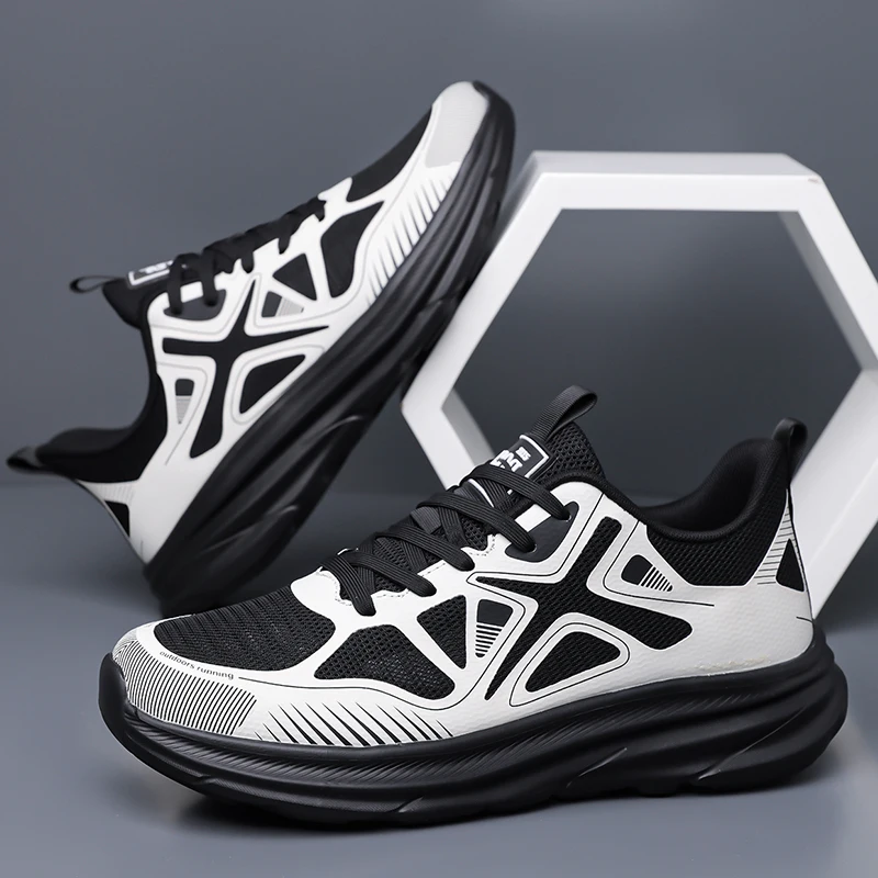 Men's Running Shoes, Outdoor Women's Road Leisure Running Shoes, Cushioned and Elastic Thick Soled Marathon Shoes
Men's Running Shoes, Outdoor Women's Road Leisure Running Shoes, Cushioned and Elastic Thick Soled Marathon Shoes