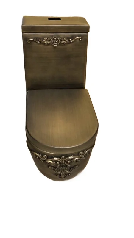 Ceramic one-piece toilet ancient bronze toilet relief toilet bronze retro style set
Ceramic one-piece toilet ancient bronze toilet relief toilet bronze retro style set