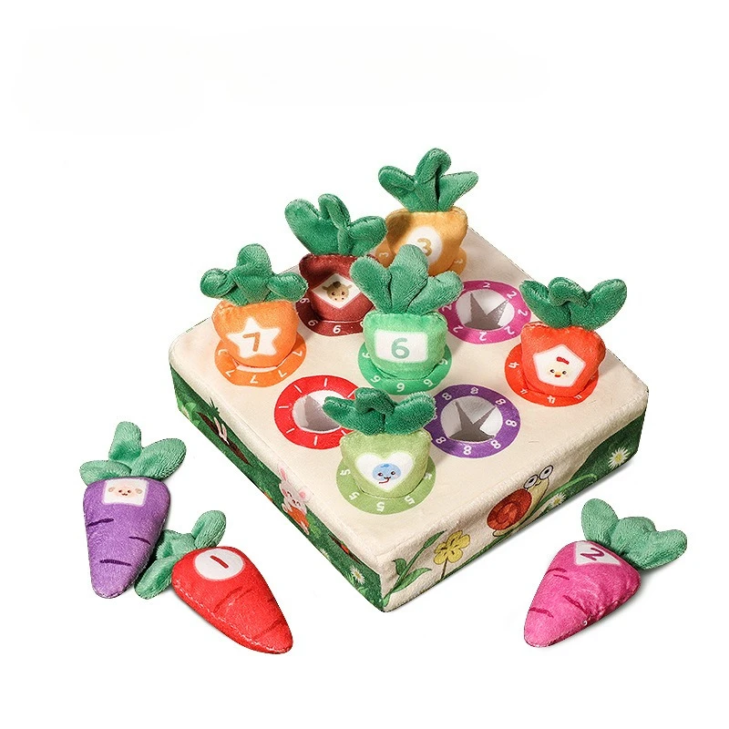 Children pulling carrot puzzle early education newborn baby toys plush 0-1 years old baby baby can gnaw 6 months
Children pulling carrot puzzle early education newborn baby toys plush 0-1 years old baby baby can gnaw 6 months