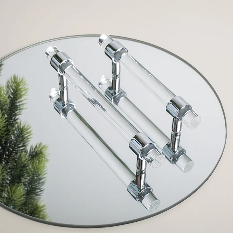 Furniture Acrylic Pure Brass Bedroom Wardrobe Door Handle Kitchen Supplies Cabinet Shoe Cabinet Wine Cabinet Silver Long Handle
Furniture Acrylic Pure Brass Bedroom Wardrobe Door Handle Kitchen Supplies Cabinet Shoe Cabinet Wine Cabinet Silver Long Handle