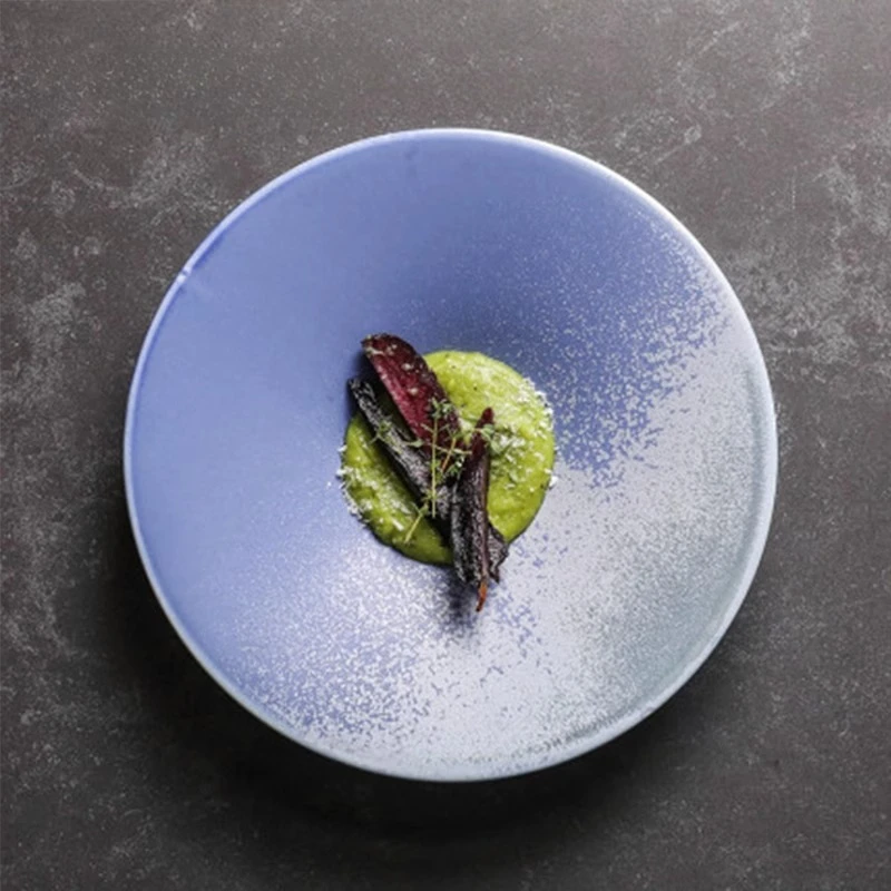 Ceramic Pasta Plate Dessert Salad Plate Highend Cold Dish Plate Restaurant Utensils
Ceramic Pasta Plate Dessert Salad Plate Highend Cold Dish Plate Restaurant Utensils