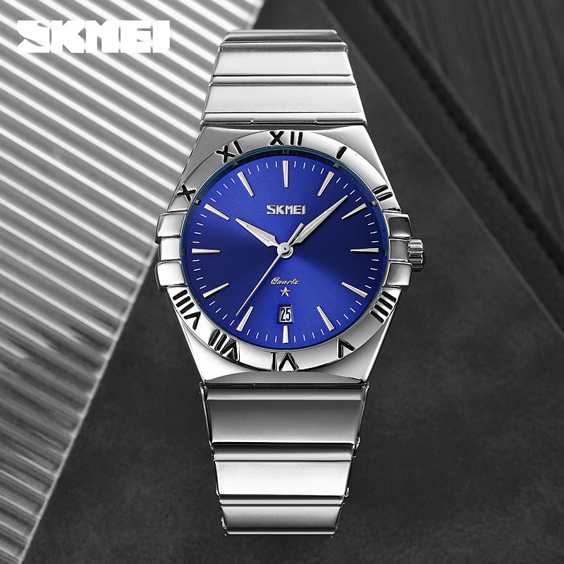 SKMEI Fashion Couple Quartz Watch for Men and Women Students with Solid Stainless Steel Band
SKMEI Fashion Couple Quartz Watch for Men and Women Students with Solid Stainless Steel Band