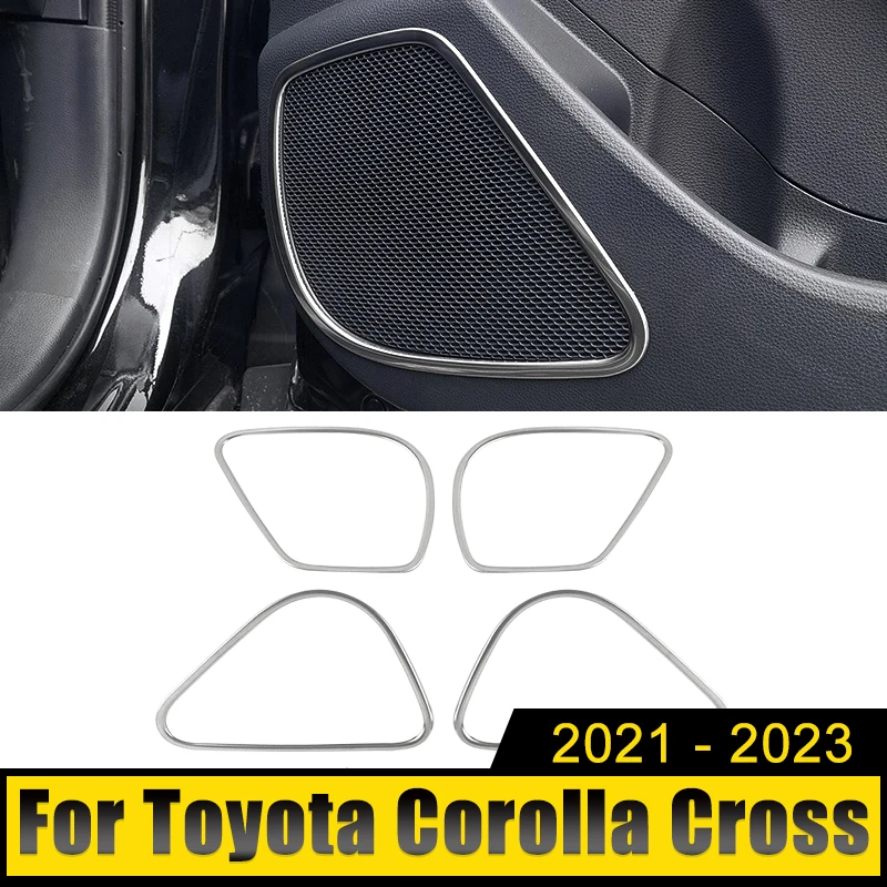 Автомобильные аксессуары для Toyota Corolla Cross XG10 2021 2022 2023 Гибридный звук двери стерео аудио твитер динамик отделка крышка наклейки
Автомобильные аксессуары для Toyota Corolla Cross XG10 2021 2022 2023 Гибридный звук двери стерео аудио твитер динамик отделка крышка наклейки