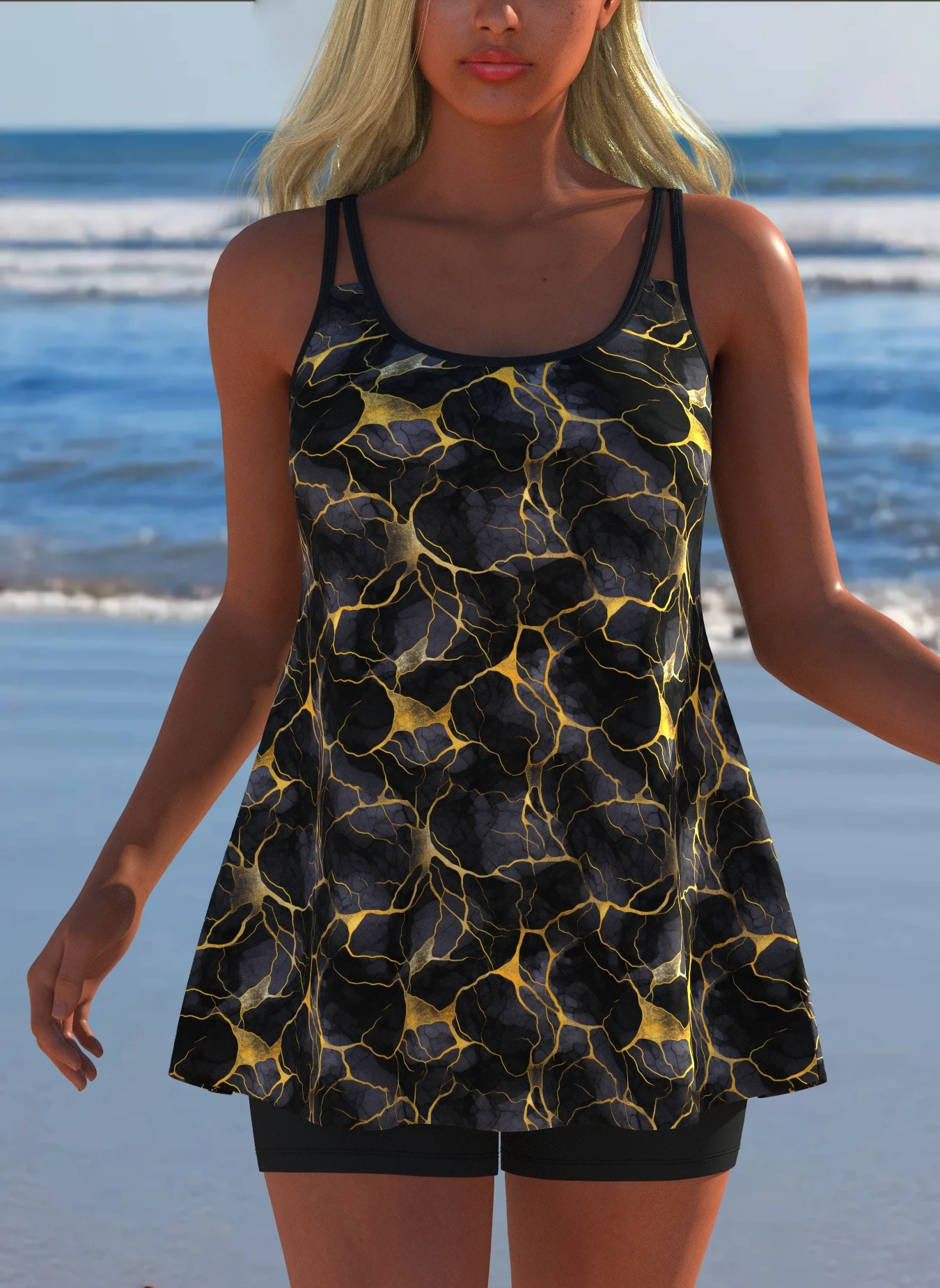 Women's Swimwear Swimming Suit Beach Outfits Summer Beach Festival Vacation Travel Sexy Luxury Modern Two Piece Set Tankinis
Women's Swimwear Swimming Suit Beach Outfits Summer Beach Festival Vacation Travel Sexy Luxury Modern Two Piece Set Tankinis