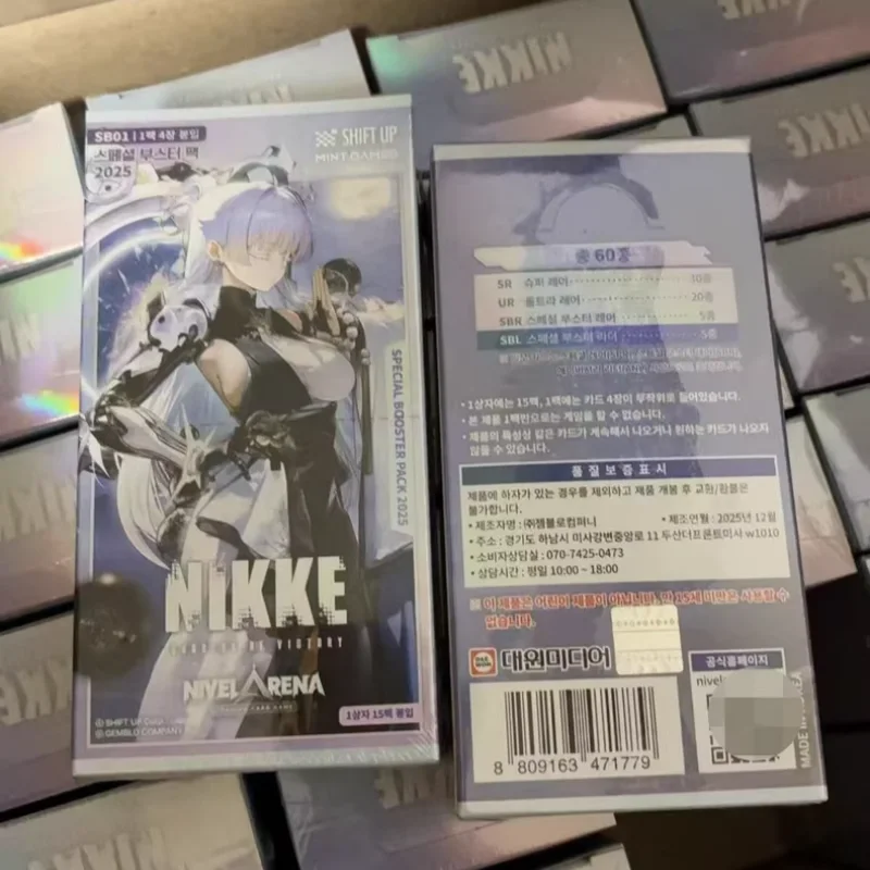 Оригинальная карта «Богиня Победы»: Nikke PTCG Card TCG BT01 02 03, специальная боевая карта с типом боеприпаса, 2-х и 3-х патронная, коллекционная карта для игры
Оригинальная карта «Богиня Победы»: Nikke PTCG Card TCG BT01 02 03, специальная боевая карта с типом боеприпаса, 2-х и 3-х патронная, коллекционная карта для игры