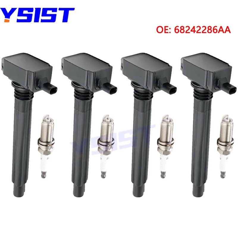 4 Ignition Coil UF751 & 4 Spark Plug for Jeep Cherokee Compass Renegade 2.4L I4 Chevrolet Corvette Chrysler 200 Dodge 68242286AB
4 Ignition Coil UF751 & 4 Spark Plug for Jeep Cherokee Compass Renegade 2.4L I4 Chevrolet Corvette Chrysler 200 Dodge 68242286AB