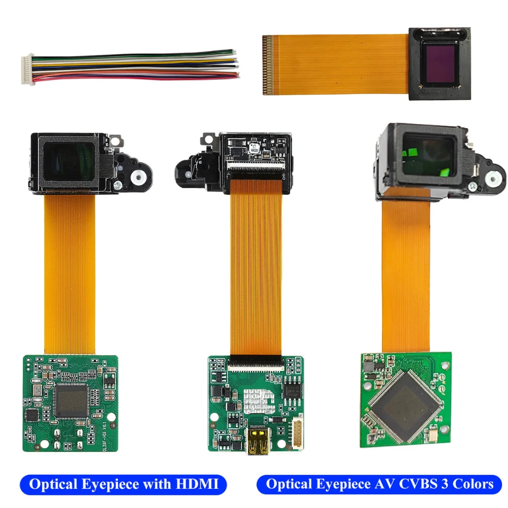 0.39 Inch OLED Display Viewfinder 1024*768 Night Vision HDMI AV VGA Input EVF Monocular Microdisplay Module for Thermal Imaging
0.39 Inch OLED Display Viewfinder 1024*768 Night Vision HDMI AV VGA Input EVF Monocular Microdisplay Module for Thermal Imaging