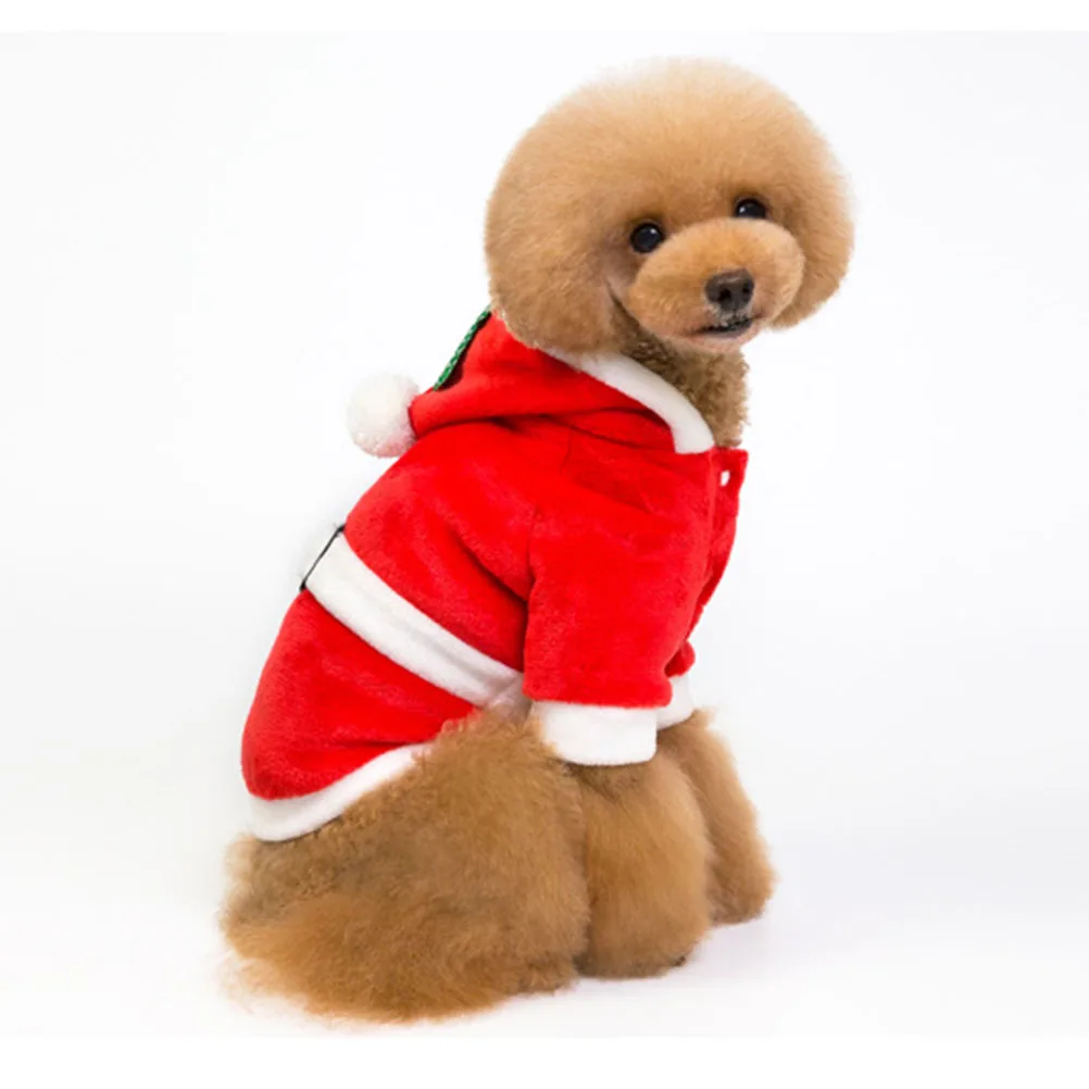 Dog Clothes Warm Hooded Costume for Medium Dogs Christmas Jumper Vibrant Color No Fading Flannel Material Winter Pet Clothing
Dog Clothes Warm Hooded Costume for Medium Dogs Christmas Jumper Vibrant Color No Fading Flannel Material Winter Pet Clothing