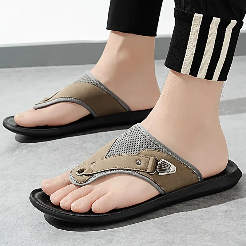 Flip Flops Men Summer Slippers for Men Comfortable Outdoor Beach Shoes Male
Flip Flops Men Summer Slippers for Men Comfortable Outdoor Beach Shoes Male