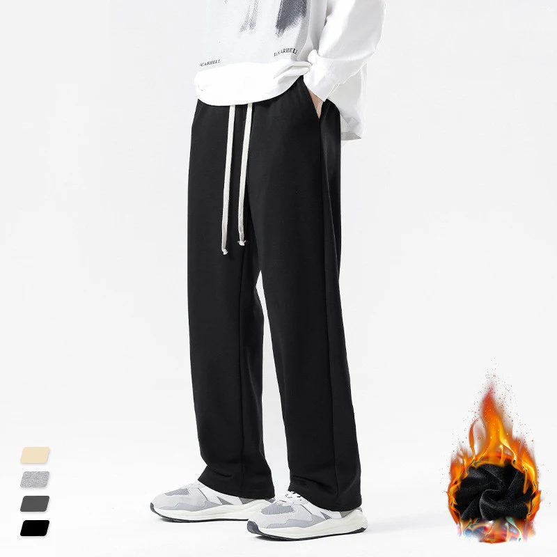 Women Men Pants Thicken Elastic Waist Hip Hop Sweatpants Unisex Joggers Trousers Vintage Pockets Wide Leg Pants
Women Men Pants Thicken Elastic Waist Hip Hop Sweatpants Unisex Joggers Trousers Vintage Pockets Wide Leg Pants