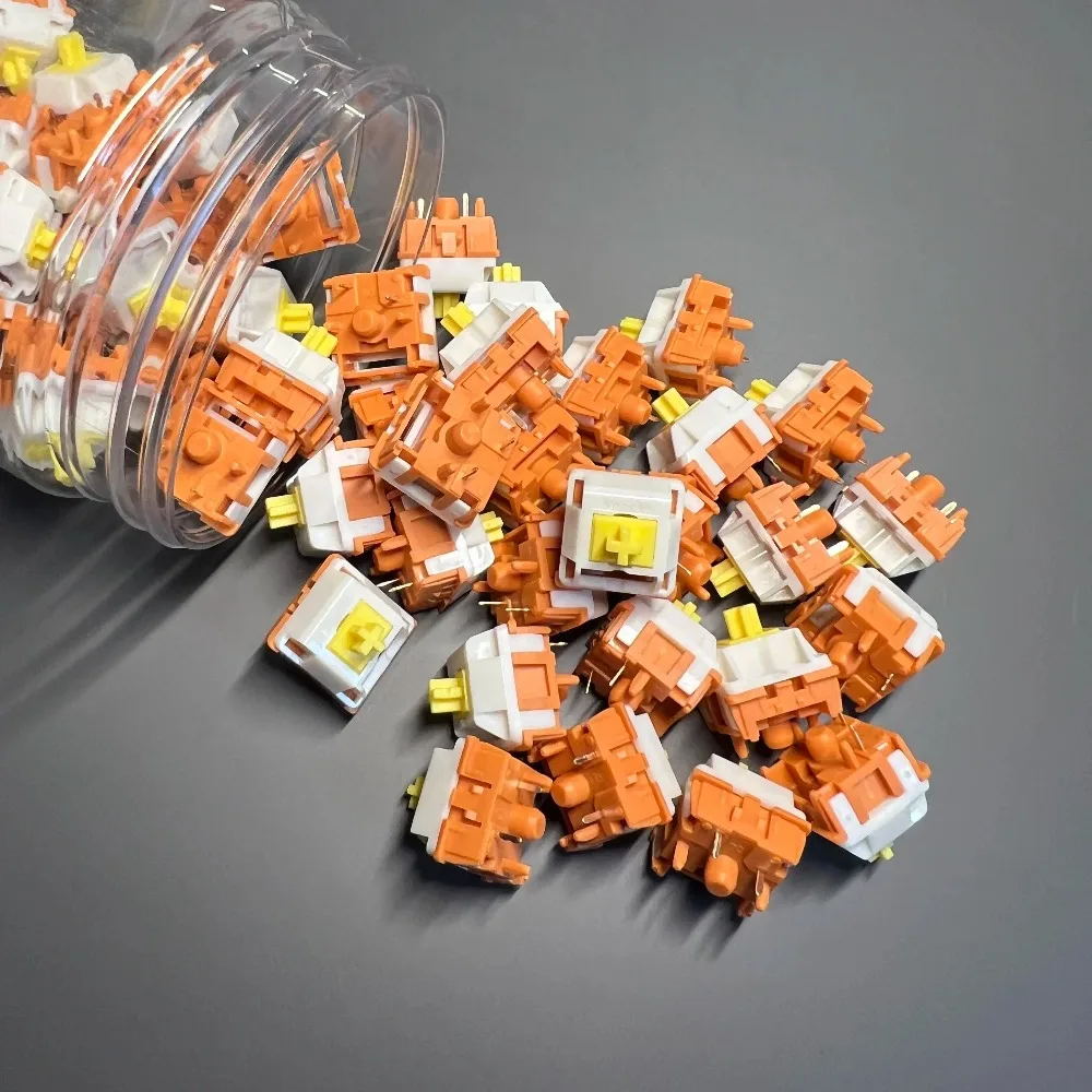 HMX Duckduck Switches 5 Pin Linear 3.5 4.0 Factory Lubed DIY MX ducky Mechanical Keyboard Switch Keyboards Accessories Gifts
HMX Duckduck Switches 5 Pin Linear 3.5 4.0 Factory Lubed DIY MX ducky Mechanical Keyboard Switch Keyboards Accessories Gifts