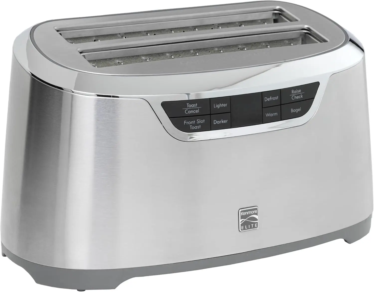 Kenmore Elite toaster 4 slice wide slot countertop stainless steel Auto lift toasters grill or toast bread bagel buns
Kenmore Elite toaster 4 slice wide slot countertop stainless steel Auto lift toasters grill or toast bread bagel buns