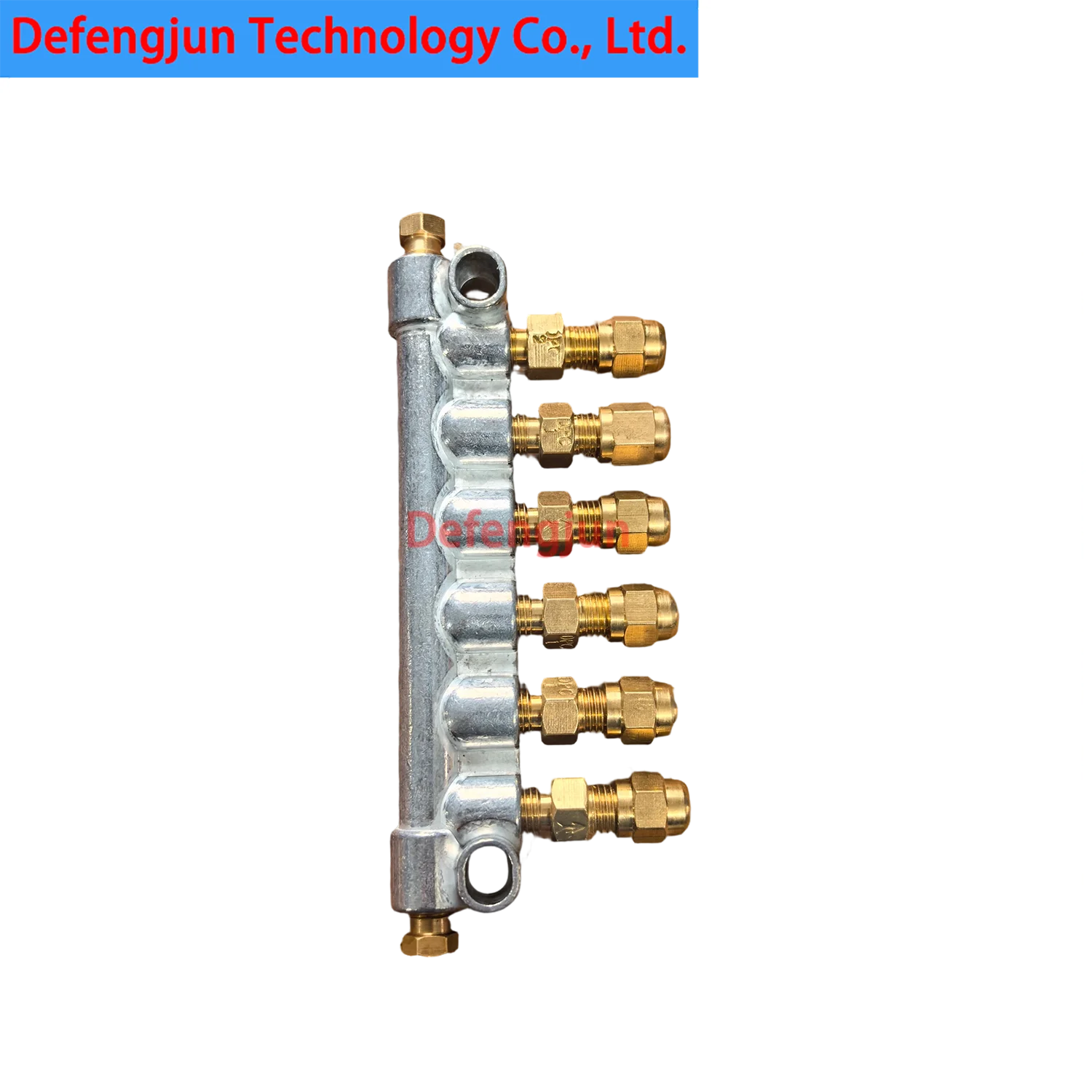 8-Port Zinc Lubrication Manifold, M8×1, 6 Valve Ports, for CNC Routers
8-Port Zinc Lubrication Manifold, M8×1, 6 Valve Ports, for CNC Routers