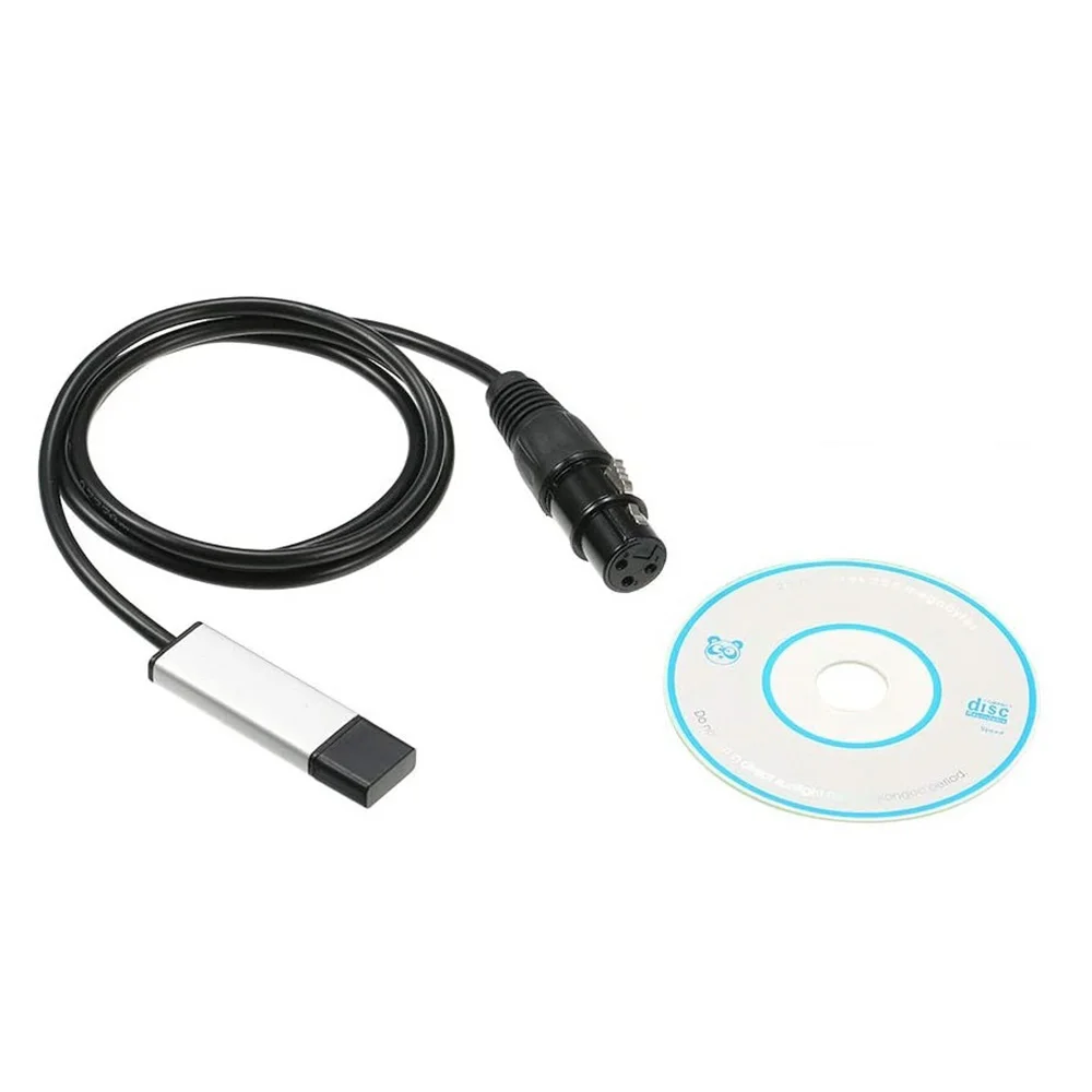 A46M-USB To DMX Interface Adapter DMX512 Computer Stage Lighting Controller Dimmer USB LED Dmx512 Interface With CD
A46M-USB To DMX Interface Adapter DMX512 Computer Stage Lighting Controller Dimmer USB LED Dmx512 Interface With CD