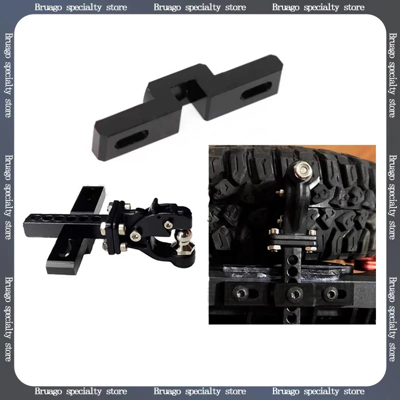 YK4102 YK4082 Metal Trailer Tow Hook Mount Upgrade Part for 1/10 1/8 RC Crawler Car Compatible Remote Control Toys Accessories
YK4102 YK4082 Metal Trailer Tow Hook Mount Upgrade Part for 1/10 1/8 RC Crawler Car Compatible Remote Control Toys Accessories
