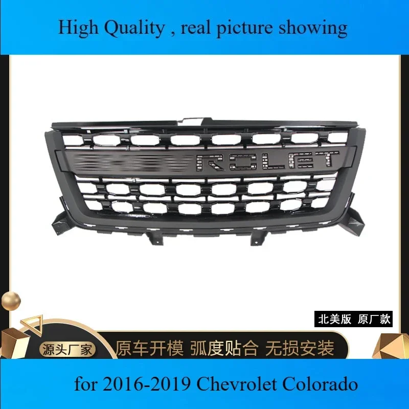 car Front Bumper Grill Center Grille for 2016-2019 Chevrolet Colorado Grille North American version auto Racing grills
car Front Bumper Grill Center Grille for 2016-2019 Chevrolet Colorado Grille North American version auto Racing grills